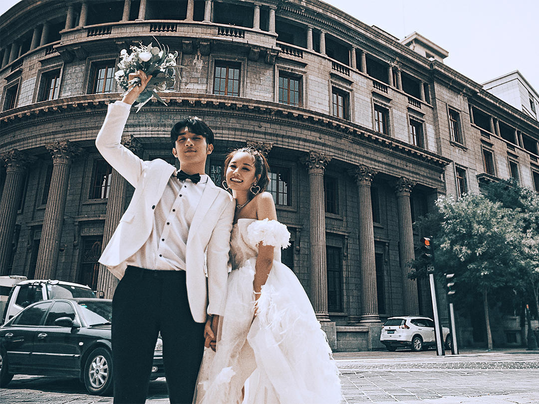 婚纱和平外景照片图片_和平婚纱店_和平婚纱照外景