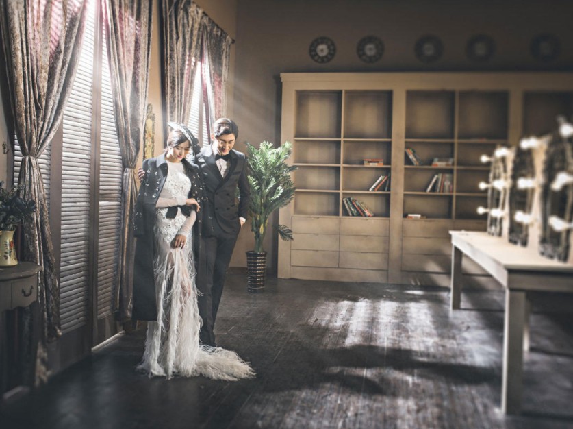 和平婚纱店_婚纱和平外景照片图片_和平婚纱照外景