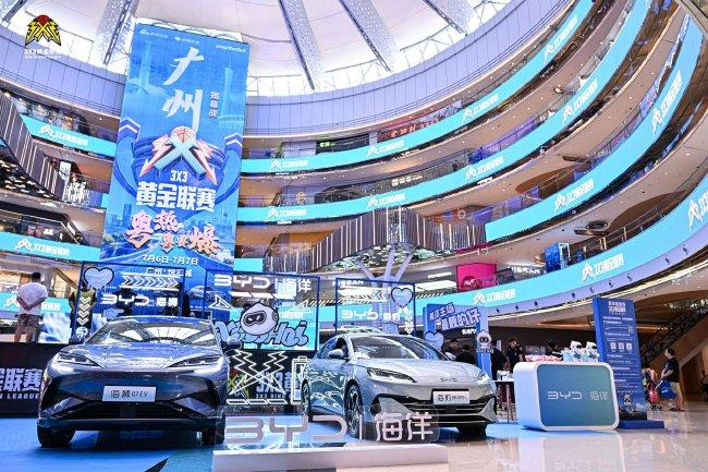 海狮07 EV、海豹06 DM-i亮相赛场
