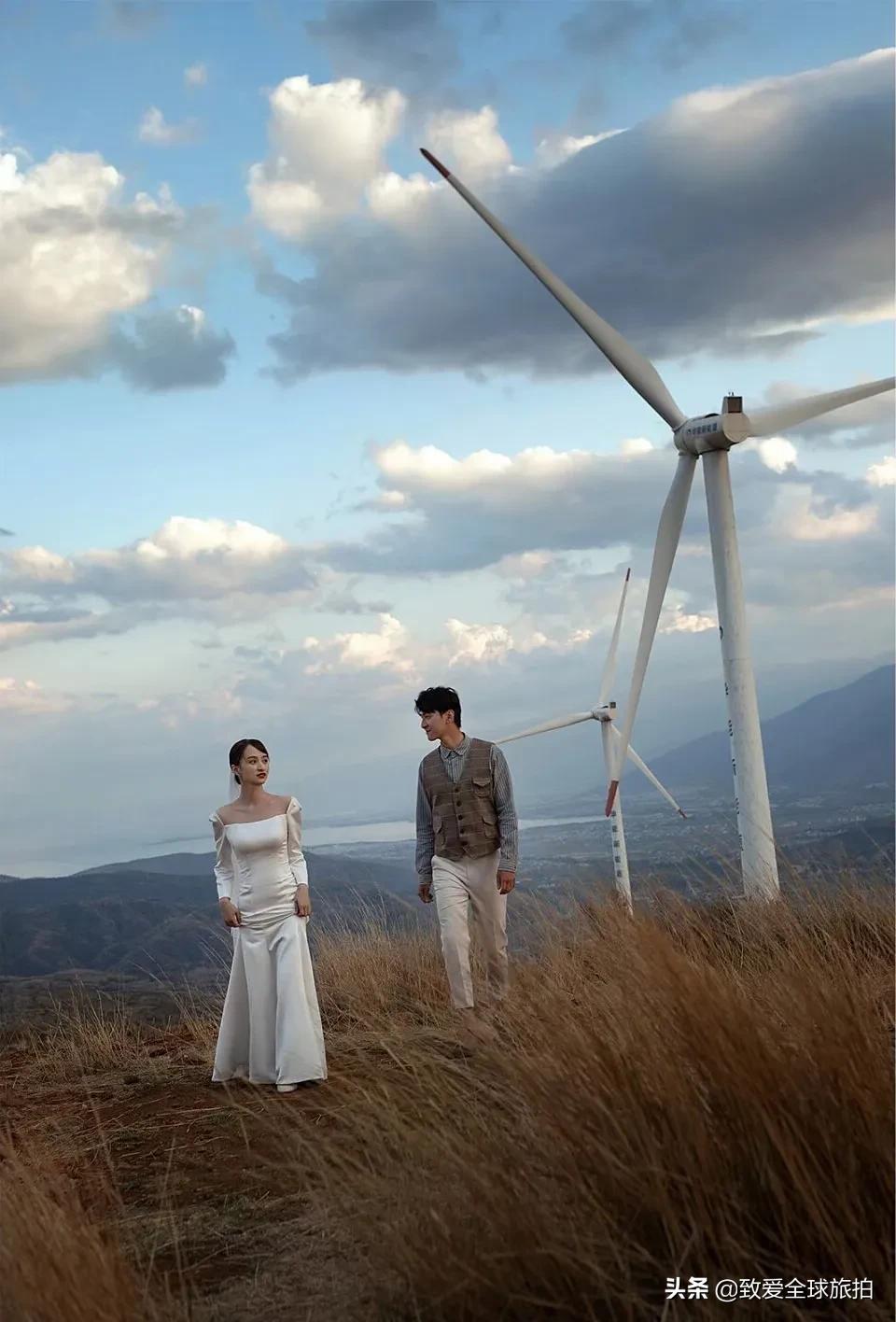 飘移婚纱照外景_婚纱照飘纱_婚纱外景照飘移图片